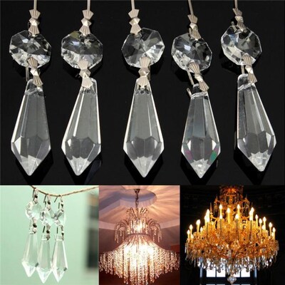 10Pcs 适用于 Curtains Partitions Entrance Loose Beads Chande