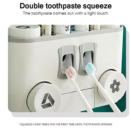 Household Toothbrush Sterilizer Toothbrush Holder Extruder B