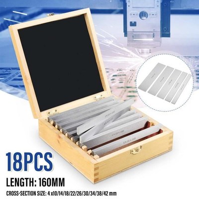 18Pcs/9 Pair High-precision Manufactured Parallel Pad Gauge