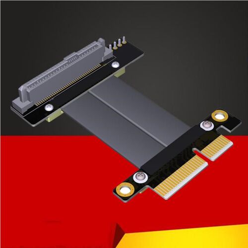 PCIE Riser Cable SFF-8639 U.2 to PCI Express 3.0 X4 32Gbps R