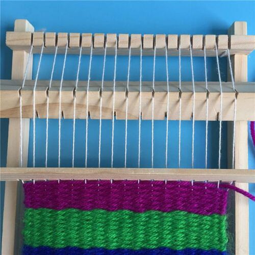 New DIY Traditional Wooden Weaving Loom Craft Yarn Hand Knit