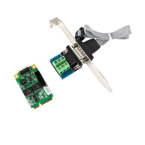 Mini PCI-E USB 2.0 to RS 232 RS422 RS485 Expansion Card Seri