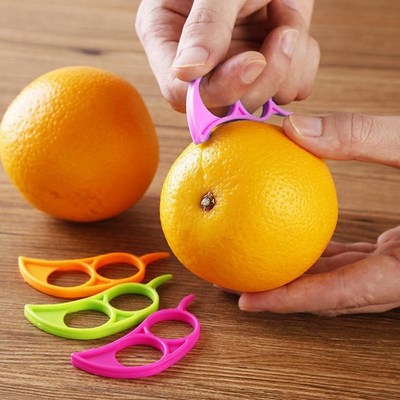 1/5pcs Mini Orange Peelers Lemons Orange Citrus Opener Peele