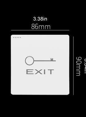 Home Access Control Wireless Panel Key Switch Receiver Push