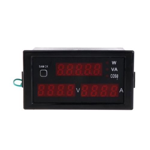 Digital Power Meter AC Voltmeter Ammeter AC 80-300V 0-100A V