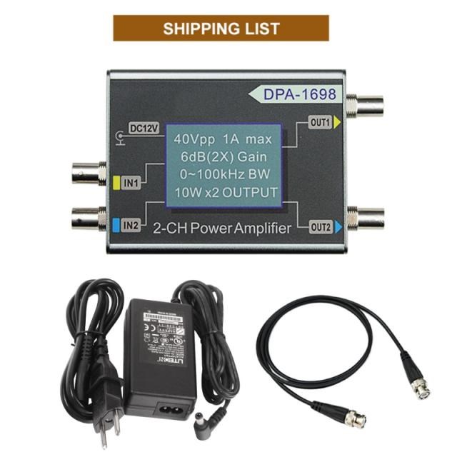 DPA-1698 High Power Dual Channel DDS Function Signal Generat