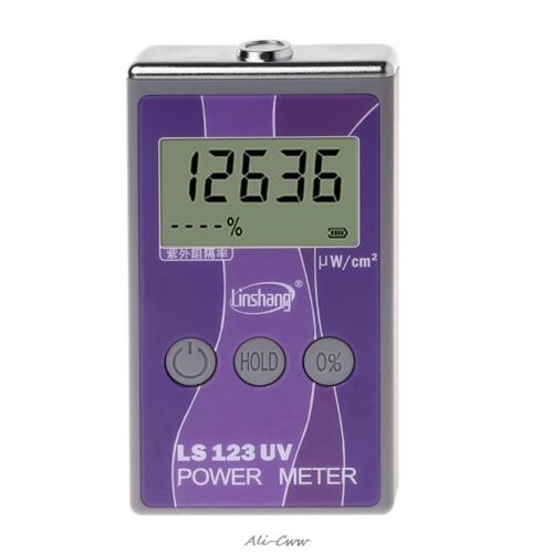 LS123 UV Power Meter Ultraviolet Intensity Transmittance Rej