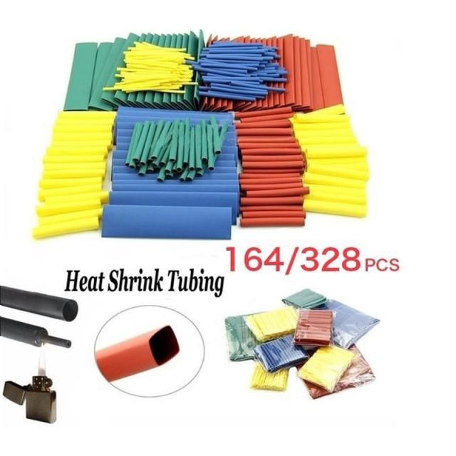 164PCS/328PCS 21 Polyolefin Heat Shrink Tubing Cable Tube S