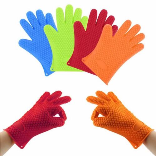 1 pc Kitchen Microwave Mitt Insulated Oven Heat Resistant Si