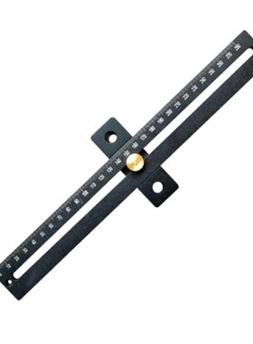 180MM/280MM Woodworking Aluminum Alloy Limit Ruler Fine-tuni