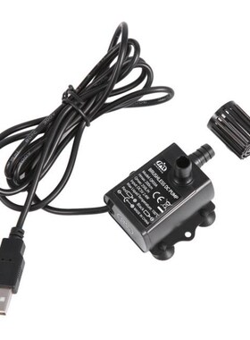 Decdeal Ultra-quiet Mini Brushless DC/USB Water Pump 5/12V 5
