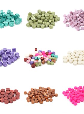 100Pcs Seal Stamp Wax Vintage Wax Seal Stamp Tablet Pill Bea