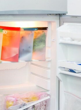 500/1000/1500ml Silicone Food Bag Reusable Silicone Food Bag