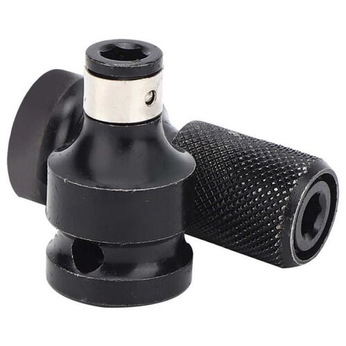 2pcs 1/2 1/4 Inch Wrench Adapter Hex Shank Chuck Conversion
