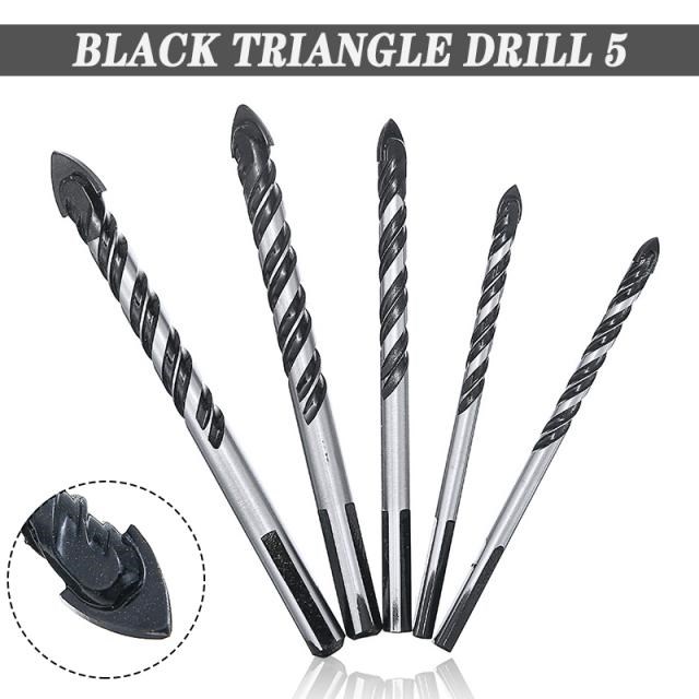 5pcs Hard Metal Ceramic Drills Bits Set 6/8/10/12mm 适用于 W