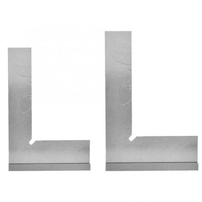 High Accuracy Stainless Steel 90 Degree Right Angle Ruler wi