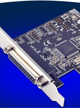 1 Port Parallel PCI-Express Controller Card DB25 Pin LPT Pri