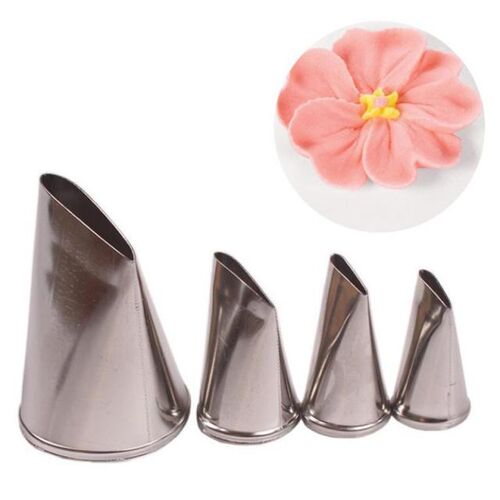 4pcs/set Baking Tools Rose Flowers Nozzles Creative Icing Pi