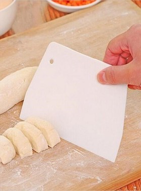 Pastry Cutter Plastic Cake Spatulas Dough Scraper Trapezoid