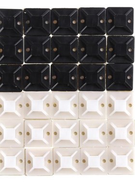 20mmx20mm Mounts Mounting Base Clamps Clip Self Adhesive Cab