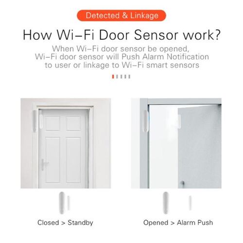Smart Home Door Window Contact Sensor Wireless Notification