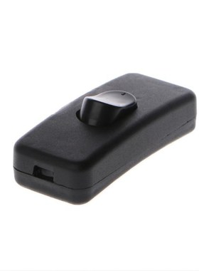 Universal AC 110-250V 2A Inline Lighting Lamp Plastic In Lin