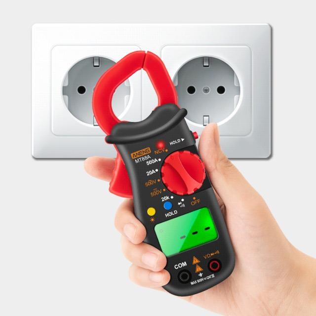 MT88A 1999 Digital Clamp Multimeter Meter 1999 Counts 500a A