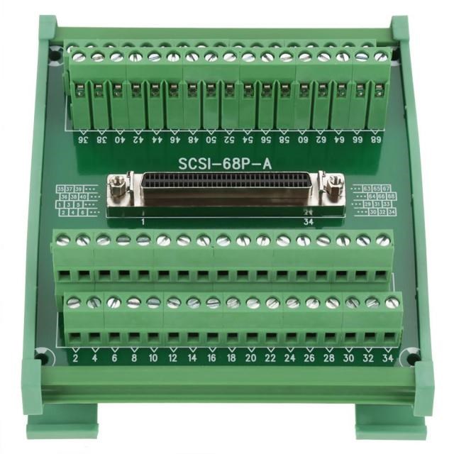 SCSI68 68-pin DB Type Female Connector Board Terminal Module