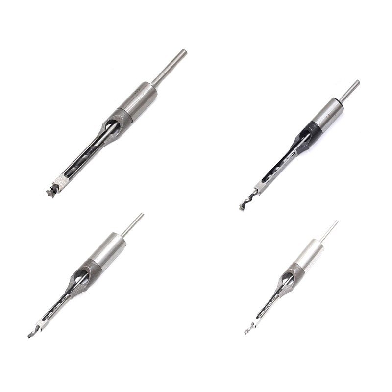 7XEA Durable Woodworking Square Hole Mortise Bit  Twist Dril