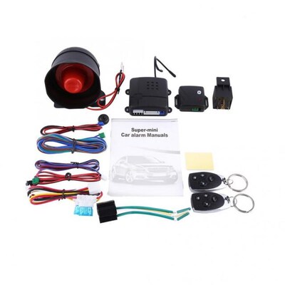 1 Way Car Auto Vehicle Burglar Alarm Keyless Entry Security