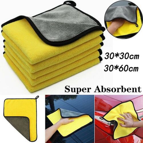 Car Wash Towel Microfiber Auto Cleaning Cloths Hemming Car C