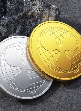 1PC Ripple Coin XRP CRYPTO Commemorative Ripple XRP Collecto