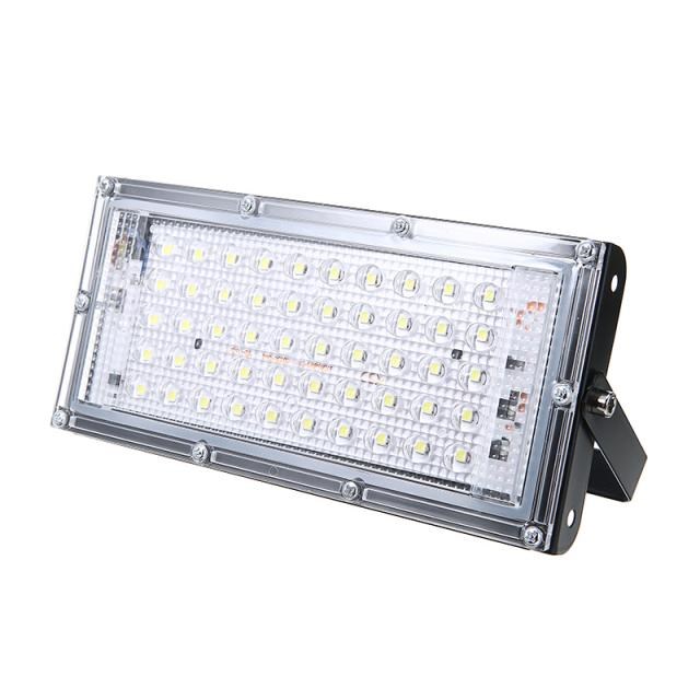 LED Floodlight 220V 50W AC Spotlight Cold White RGB Project