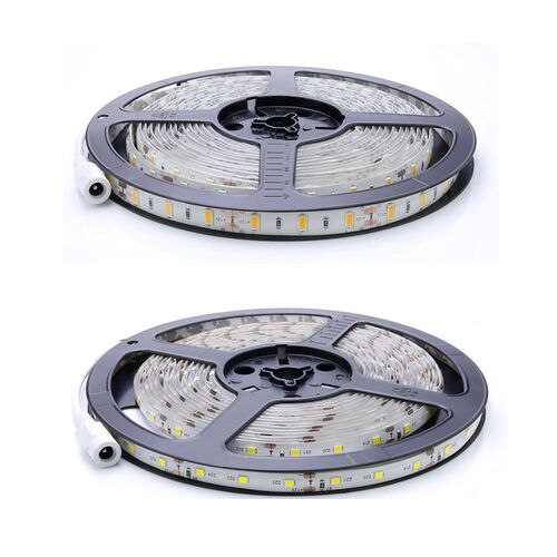 Flexible 5M DC 12V 36W SMD 2835*300 Leds IP20 Warm White(300