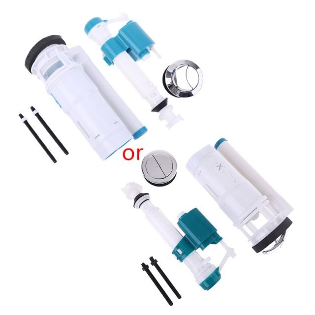 Dual Flush Fill Toilet Water Tank Connected Cistern Inlet Dr