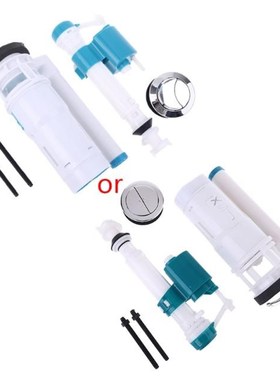 Dual Flush Fill Toilet Water Tank Connected Cistern Inlet Dr