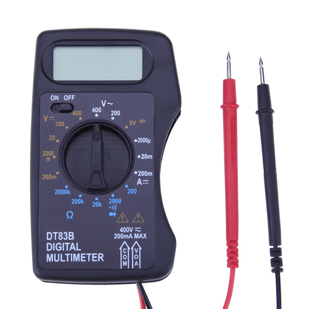 Portable DT83B Pocket Digital Multimeter DC/AC Pocket Ammete