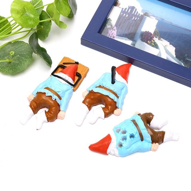 Creative Zombie Gnome Garden Statues Dwarf Outdoor Gardening