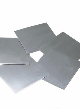 5pcs Bluish-White Metal Zinc Plate High Purity Pure Zinc She