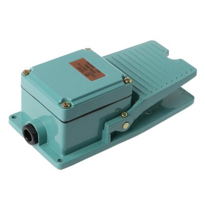 1 PCS AC 250V 15A 1NO 1NC Momentary Treadle Pedal Foot Switc