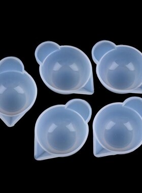 5pcs Silicone Mold Cup Dispenser DIY Epoxy Resin Jewelry Mak
