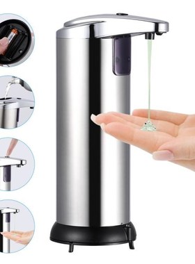 Automatic Soap Dispenser Stainless Steel Foam Soaps Sanitize