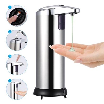 Automatic Soap Dispenser Stainless Steel Foam Soaps Sanitize