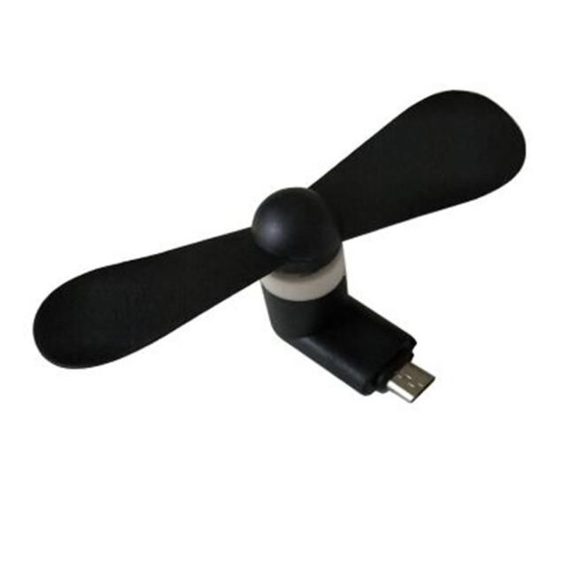适用于 Android Portable Cool Micro USB Fan 5V 1W Mobile Phon