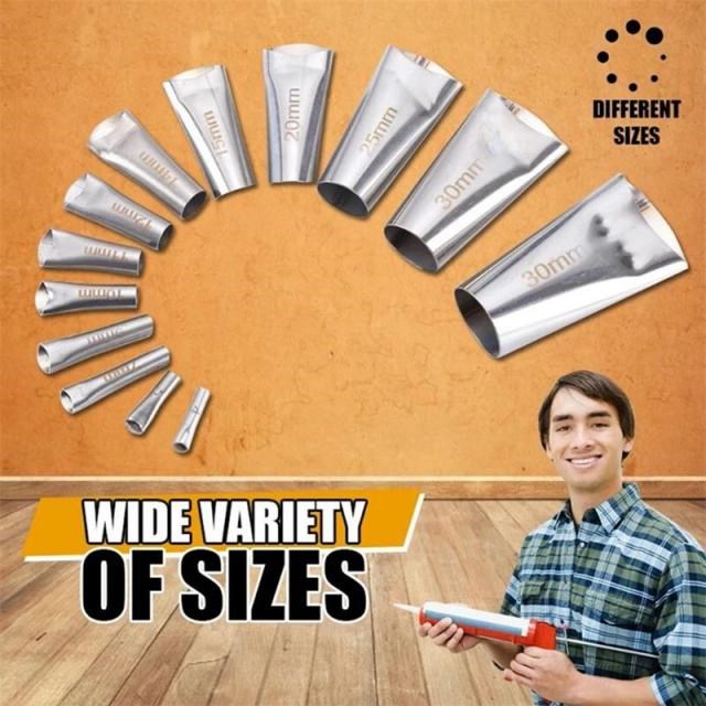 Mighty Nozzle Glue Caulking Finisher Silicone Sealant Stainl