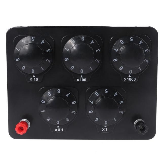0-9999.9 Ohm Variable Resistance Box Decade Resistor Experim