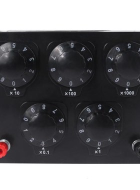0-9999.9 Ohm Variable Resistance Box Decade Resistor Experim