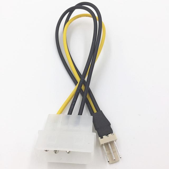 4P to 3P Fan Power  Interface Convert Cable Cables D Type 4P