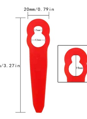 8pcs Plastic Trimmer Blades for stihl PolyCut 2-2 FSA 45 Law