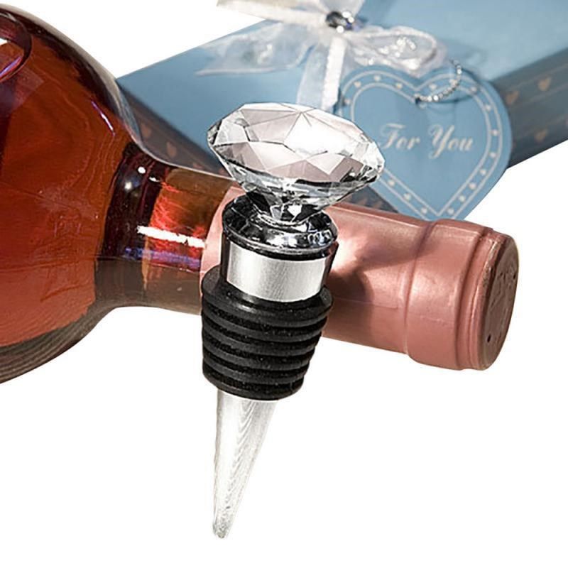 bottle stopper wine storage crystal glass plug reusable vacu